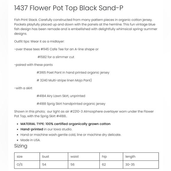 Blue Fish Flower Pot Top in Black Sand - Picture 6 of 6